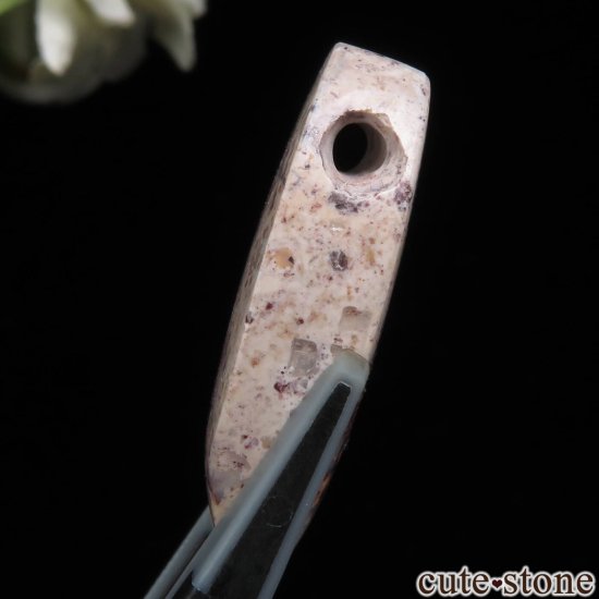 メキシコ La Trinidad産 カンテラオパールの穴あきルース No.8の商品画像_2