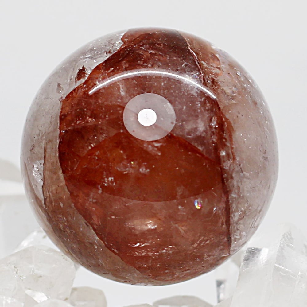 インド/マニカラン産ヒマラヤ水晶丸玉/スフィア（直径36.2mm）の商品画像_4