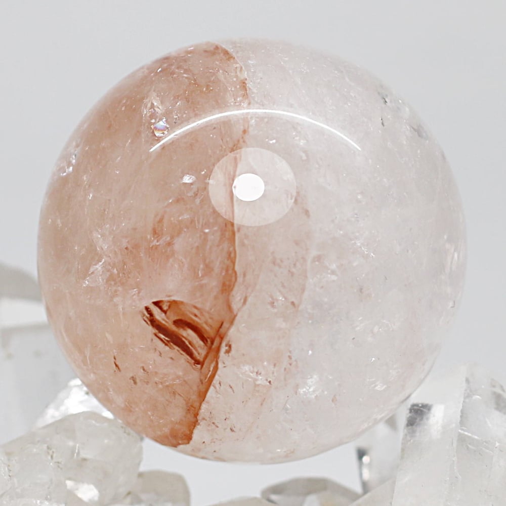 インド/マニカラン産ヒマラヤ水晶丸玉/スフィア（直径38.0mm）の商品画像_3