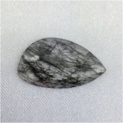 ブラックルチルクォーツ ReA11-0724 ルース カット カット石 天然石 裸石 宝石 ジュエリー 加工 可能の商品画像_3