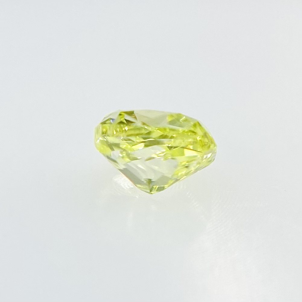 FANCY INTENSE YELLOW GREEN 0.169ct OV/RT2081/CGLの商品画像_7