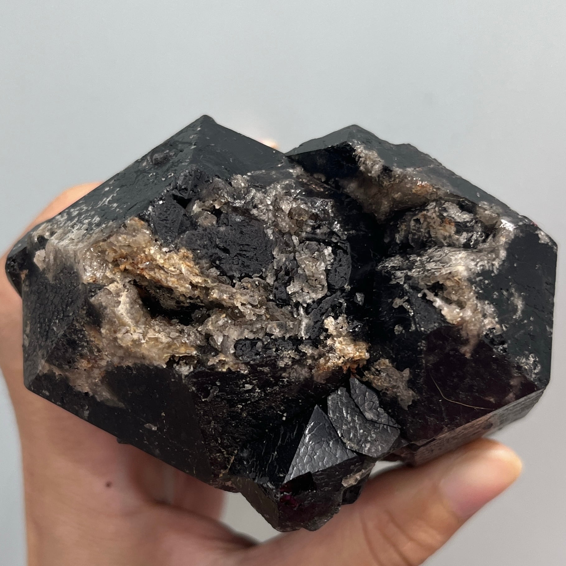 モリオン、黒水晶原石［魔除け］ブラジル産 送料無料対象の商品画像_4