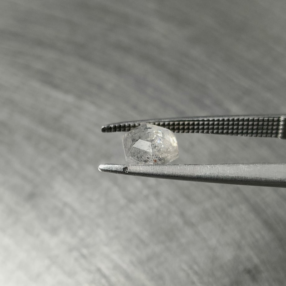 ソルト&ペッパー ヘキサゴン 0.85ct （B202）の商品画像_5