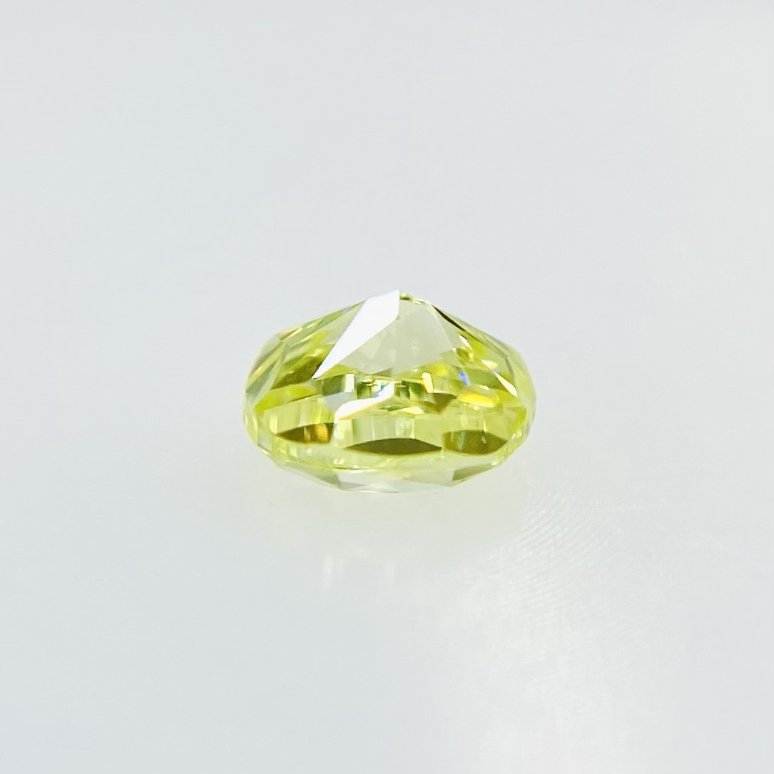 FANCY INTENSE YELLOW GREEN 0.169ct OV/RT2081/CGLの商品画像_4