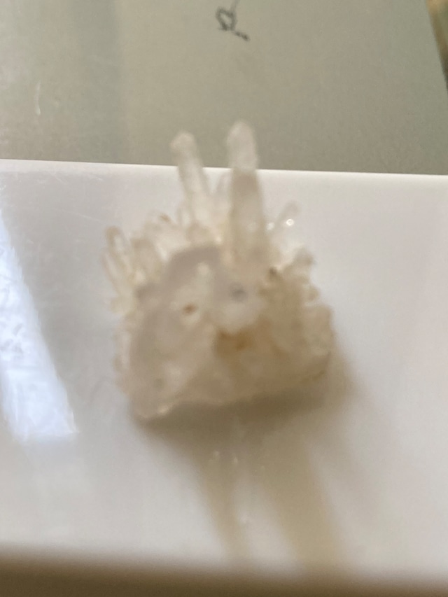 国産ミニクラスター福島県鬼ケ城産水晶①の商品画像_2