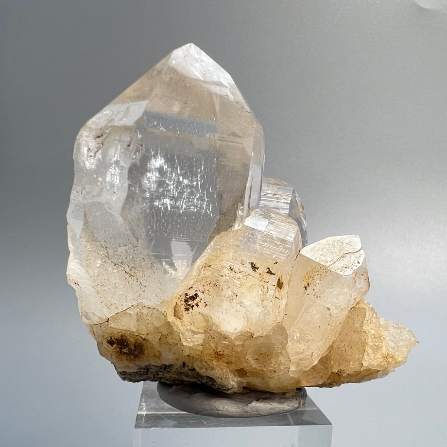 ガネッシュヒマール産リモナイトイン天然ヒマラヤ水晶/Ganesh Himal Limonite in Himalayan Quartzの商品画像_5