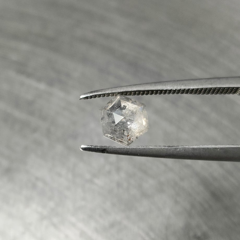 ソルト&ペッパー ヘキサゴン 0.85ct （B202）の商品画像_3