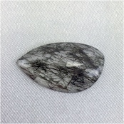 ブラックルチルクォーツ ReA11-0724 ルース カット カット石 天然石 裸石 宝石 ジュエリー 加工 可能の商品画像_11