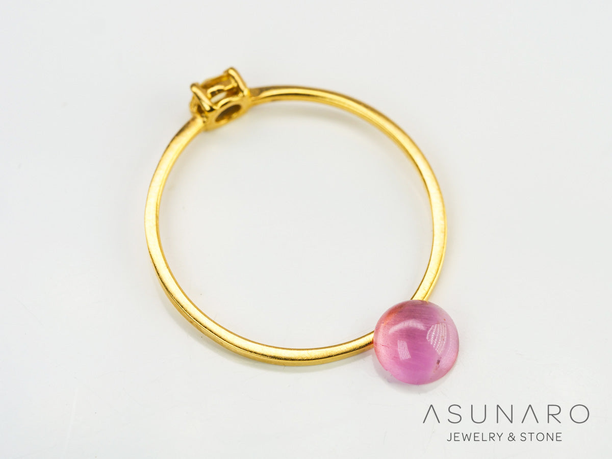 ペツォッタイト カボション マダガスカル産 0.53ct【230403-594】の商品画像_5