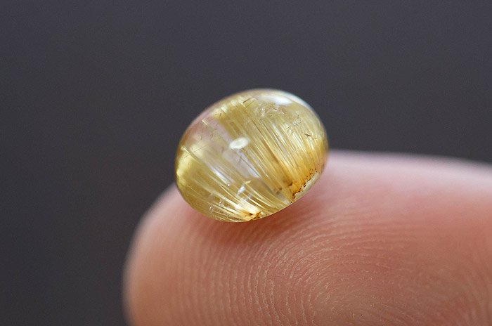  【お守り石】ゴールドルチルクォーツ お守り石 ブラジル産｜Brazil｜Gold RutileQuartz｜金紅石｜ の商品画像_4