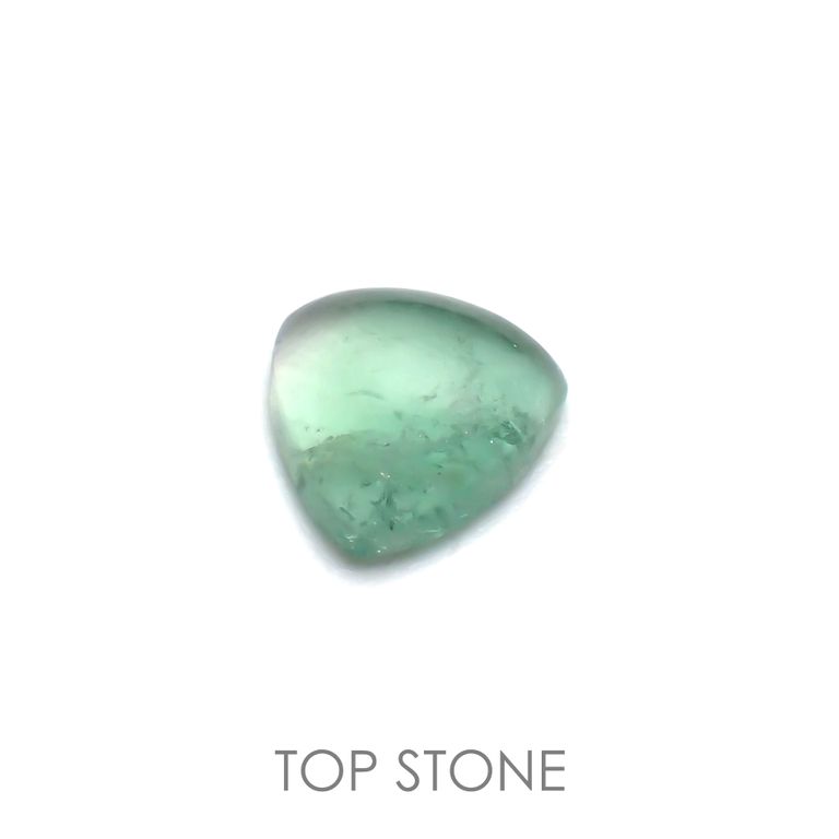 フローライト フルオレッセンス(宝石名フルオライト)イギリス・ロジャリー鉱山産 2.3ct 識別済2111137668.3x8.6mm前後の商品画像_9